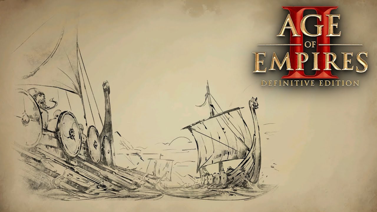 Age of Empires II: Definitive Edition | Исторические Битвы | ВИКИНГИ | Северная Сага (1000) 1440p/60