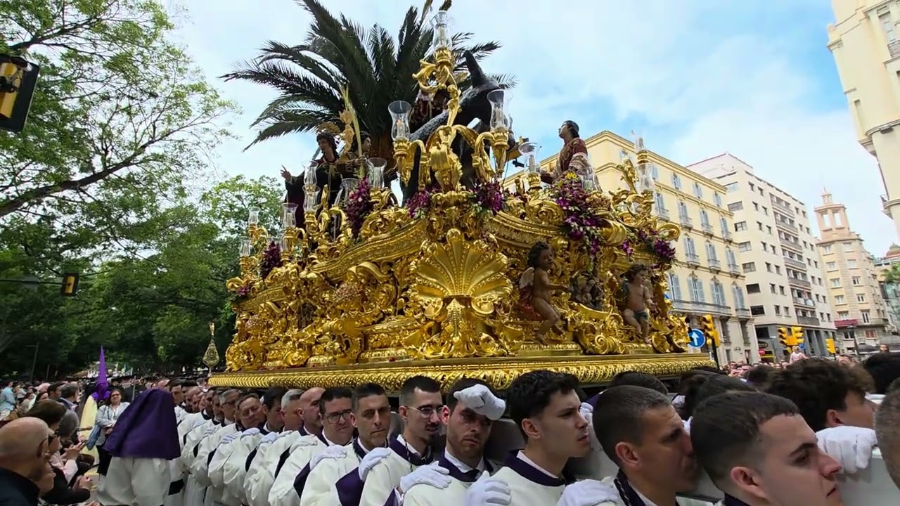 POLLINICA . SEMANA SANTA MALAGA 2025.  ALAMEDA PPAL