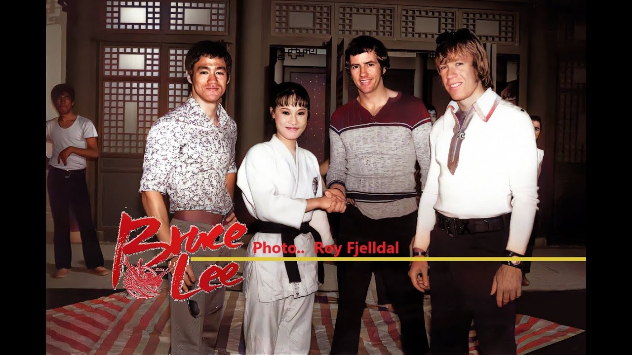 李小龍 Bruce Lee & Angela Mao Golden Harvest Filming Hapkido II 1972 June 13)