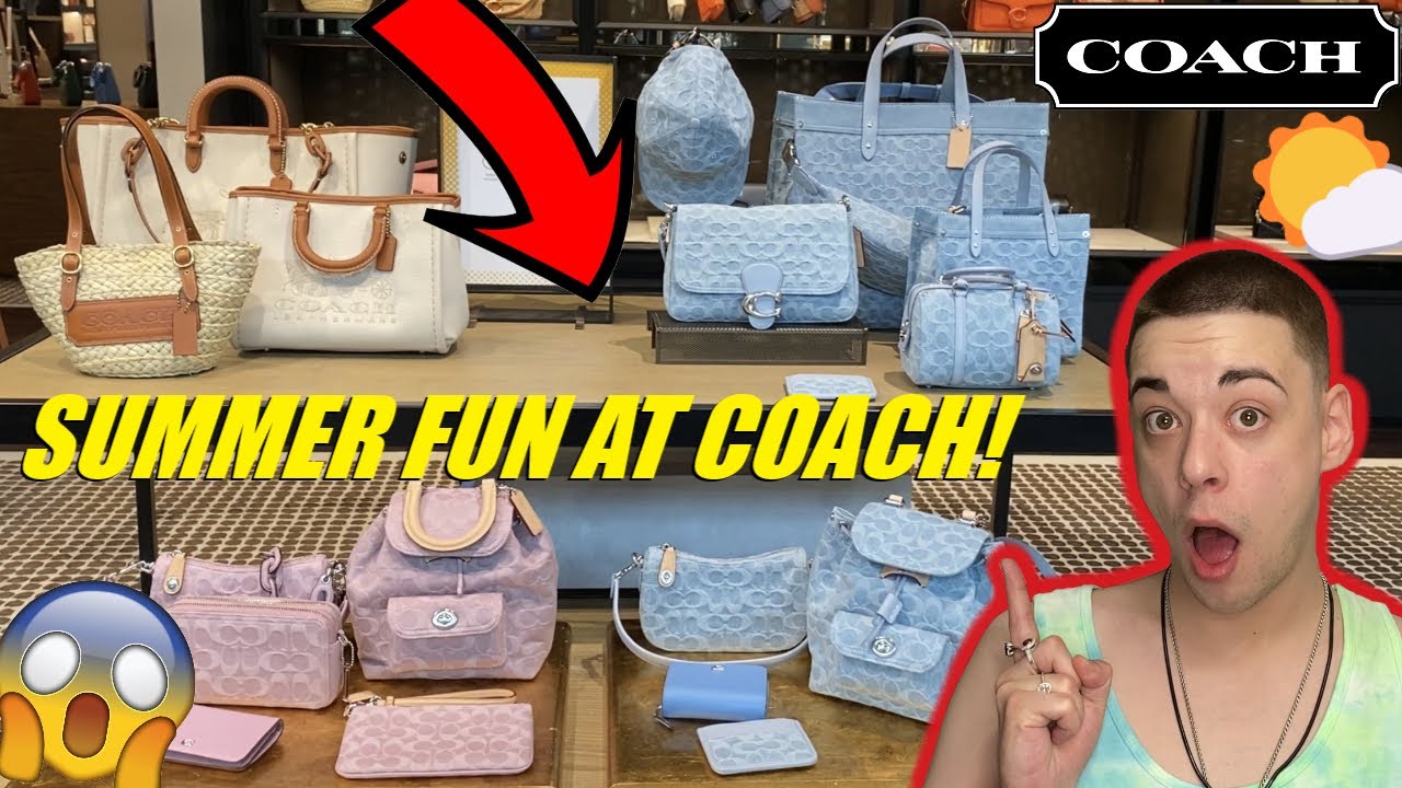 Coach SUMMER FUN With BRAND NEW Releases!