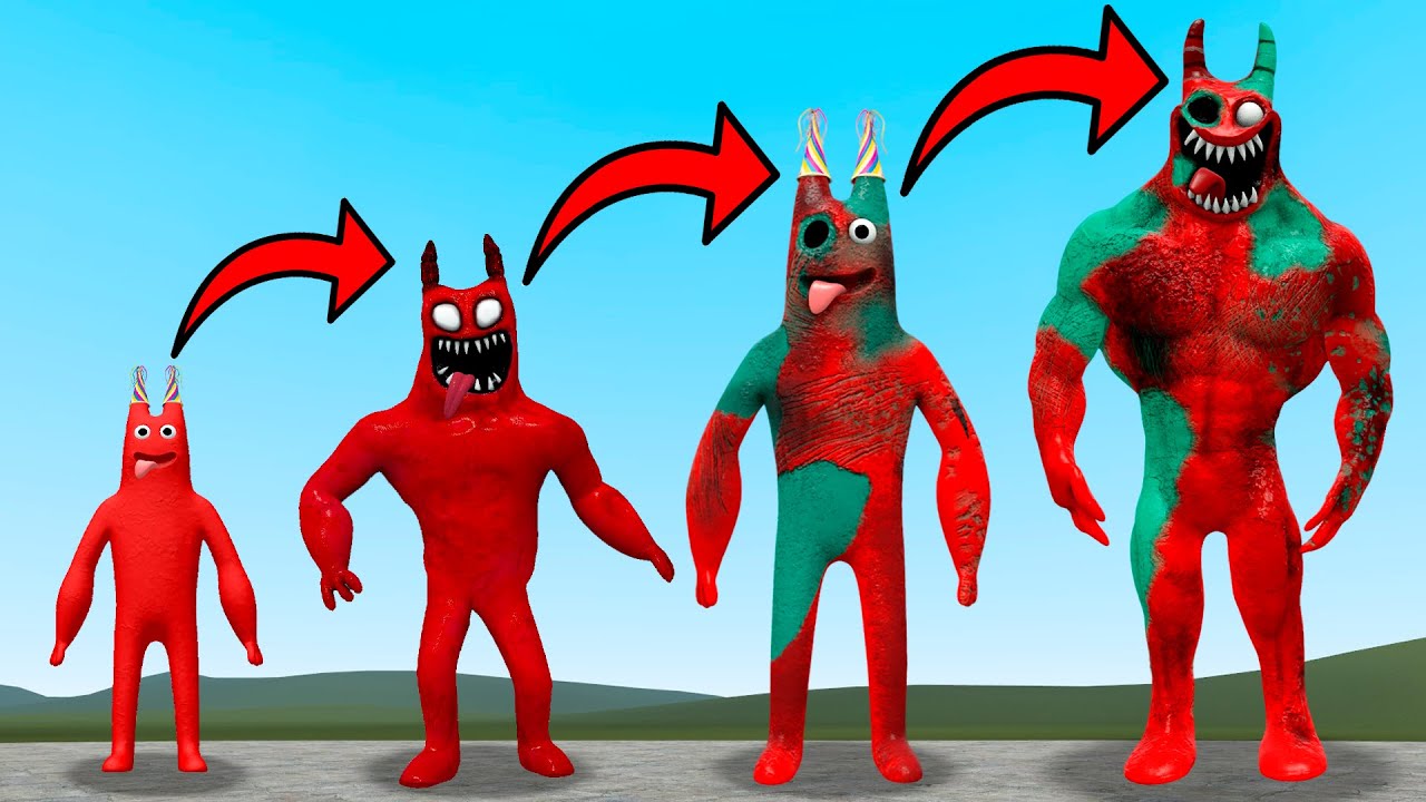 EVOLUTION HELLISH HURT GARTEN OF BANBAN 8 in Garrys Mod!