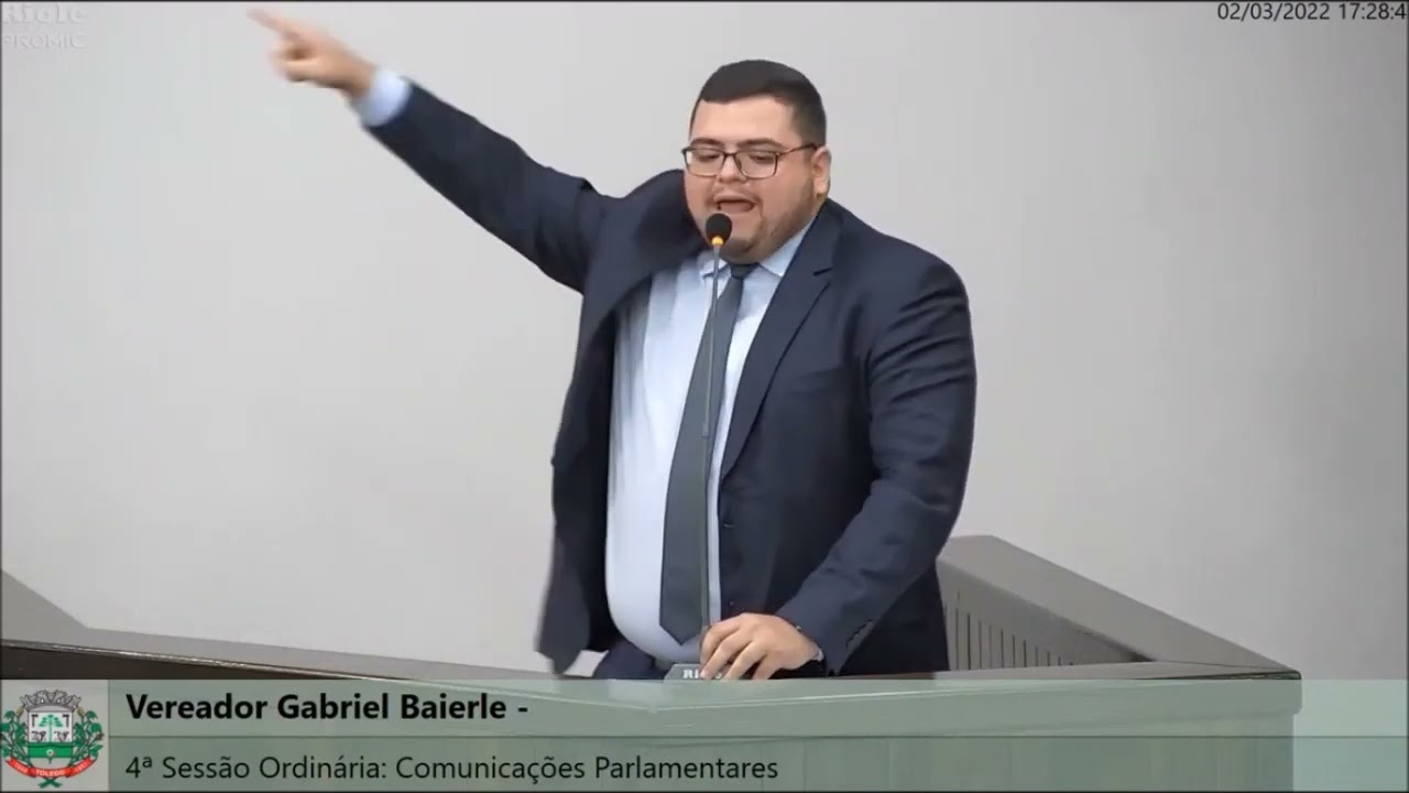 “Não é justo colocar todos no mesmo saco”, disse o vereador indignado sobre o termo ‘pilantropia’