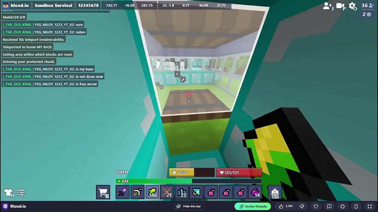 Bloxd io 🔲 Play on CrazyGames   My first video