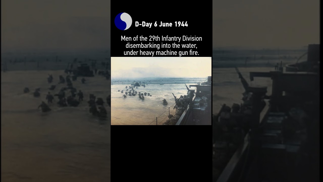 Hell on Omaha Beach, D-Day 6 June 1944 #history #ww2 #military