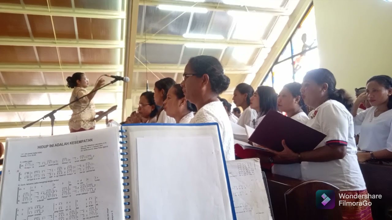SUJUD DAN SEMBAH|| KOOR PEMBERKATAN GEREJA ST. ANDREAS BOLAN