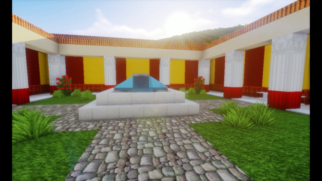 Domus Romana - Roman House - Latin - Minecraft