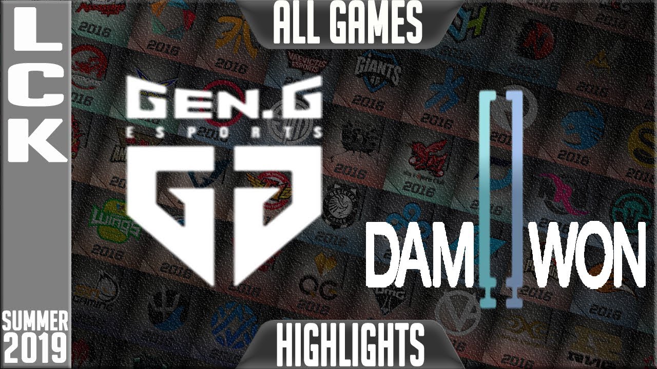 GEN vs DWG Highlights ALL GAMES | LCK Summer 2019 Week 1 Day 1 | Gen.G vs Damwon Gaming
