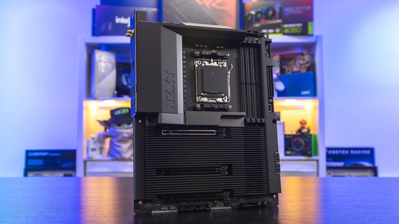 The BEST Looking Motherboard? - NZXT N7 B850 AM5 - Unboxing & Overview! [4K]