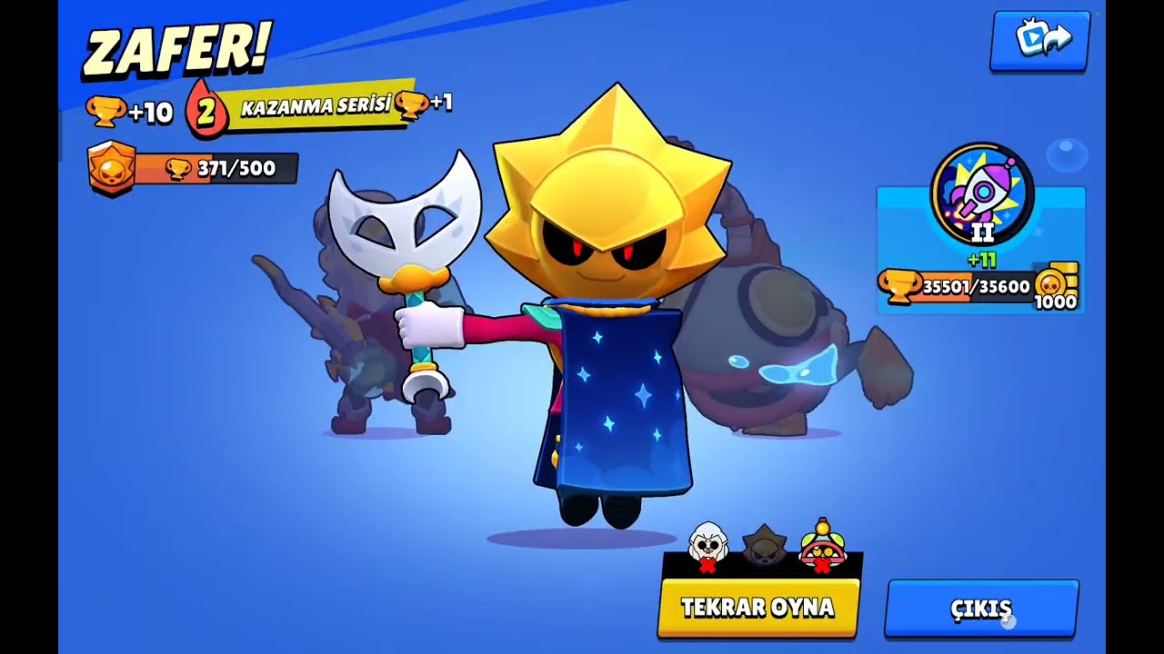 Brawl stars sırıus ile oynadım