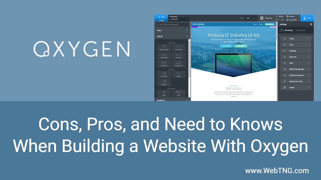 Con, Pros, And Need To Knows When Building A Website With Oxygen