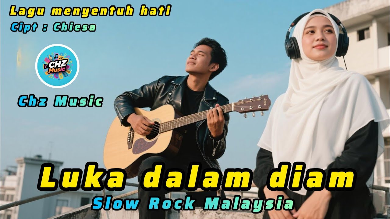 Luka Dalam Diam 🥺 | Lagu Slow Rock Malaysia Terbaru 2025 | Menyentuh Hati 🥺💔