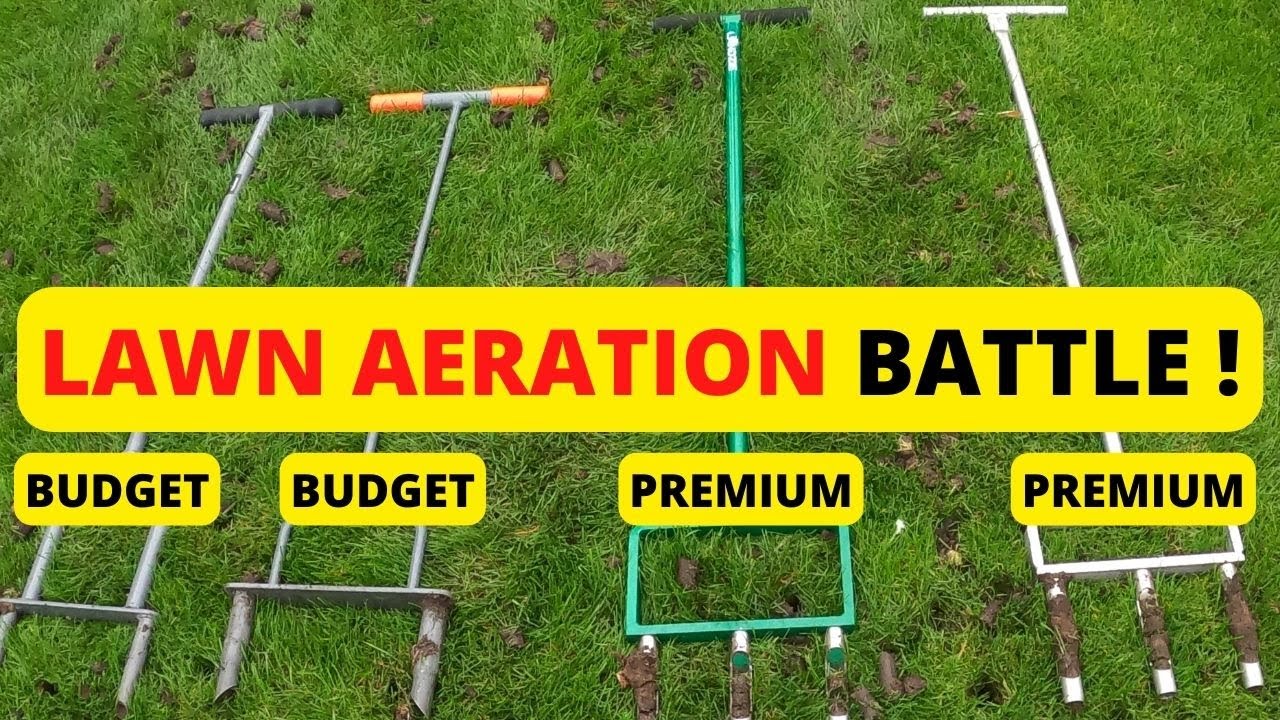 Testing 4 BEST Manual Lawn Aerator Tools