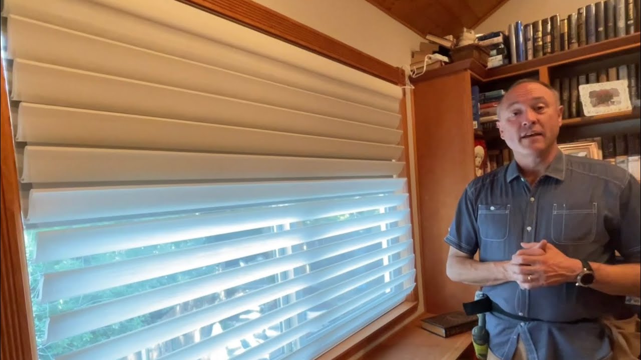 НОВЫЙ Hunter Douglas Silhouette Halo с DuoLIte — полное покрытие, включая установку