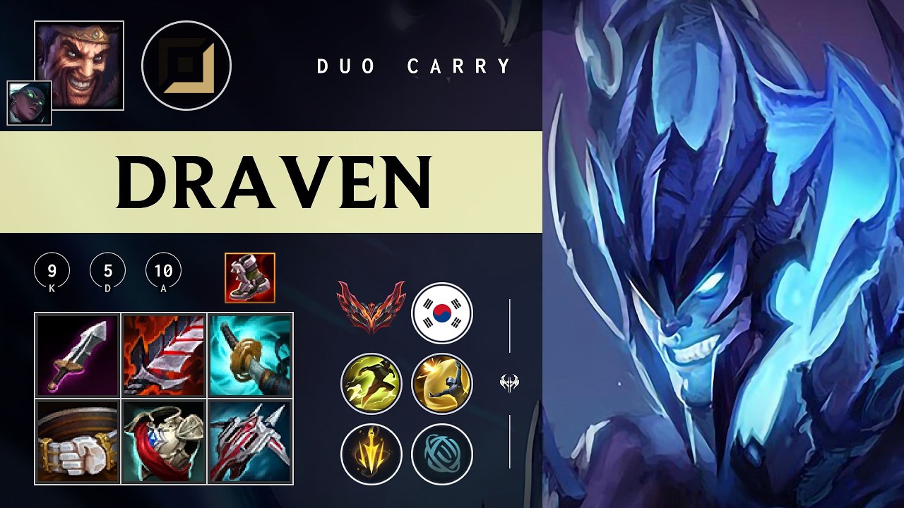 Draven ADC vs Kalista - KR Grandmaster Patch 26.04