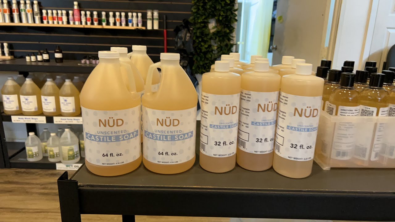 Castile soap unscented add your own scent
