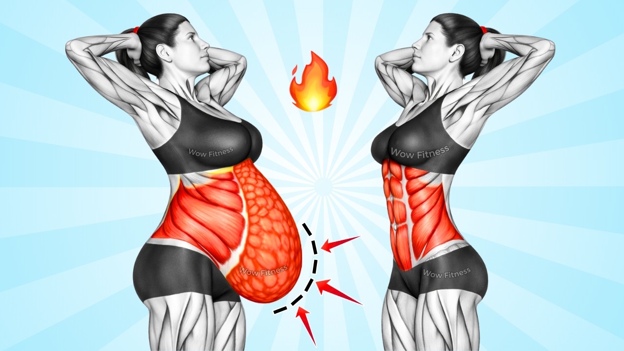 🔥Do This 30-MIN MORNING WORKOUT Everyday To Get Flat Stomach in  2026🔥Women 50+ (New Exercises)