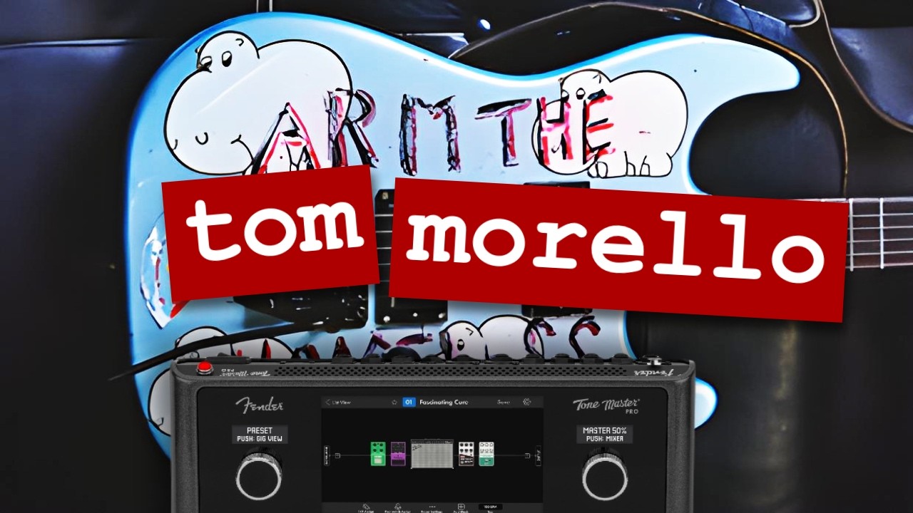 Tom Morello RATM Tone on the Fender Tone Master Pro (Preset Demo) #rageagainstthemachine 