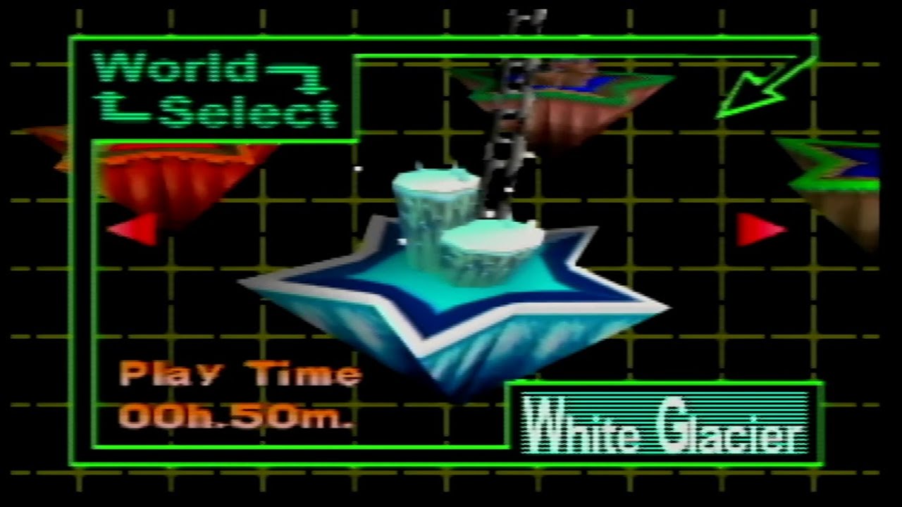 Bomberman 64 (N64) - Walkthrough / White Glacier - Stage 1-4