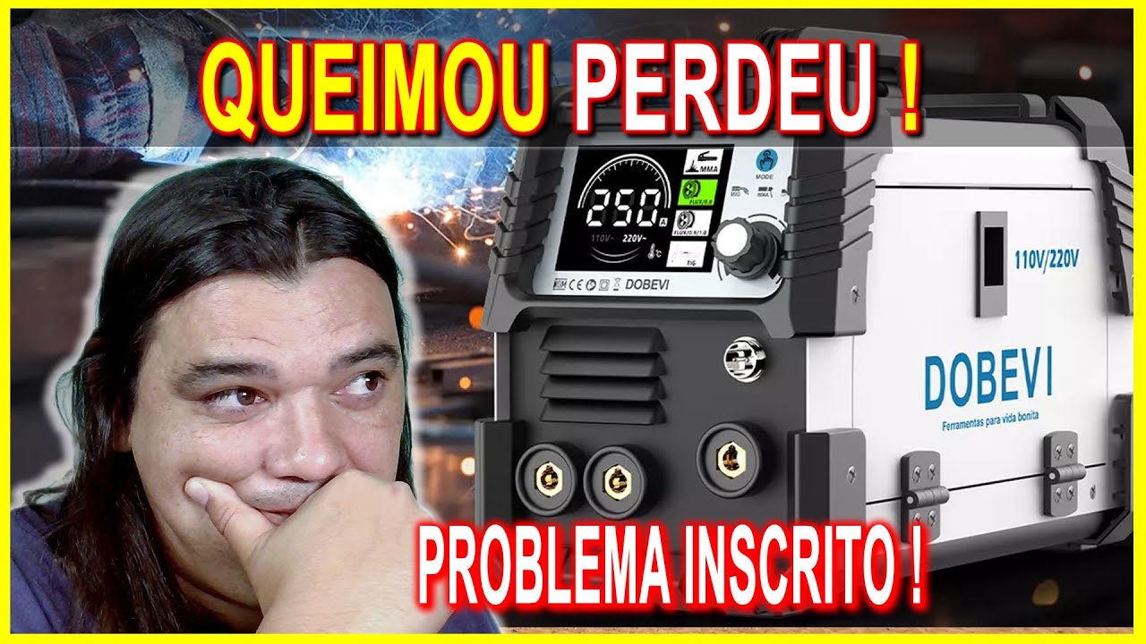 O GRANDE PROBLEMA DAS INVERSORA DE SOLDA MIG QUE NÃO TEM PAI ! DOBEVI !