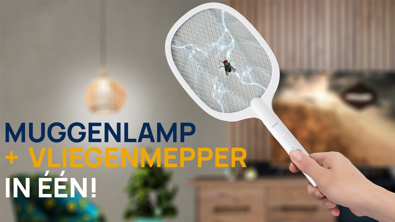 De Elektrische vliegenmepper van Wonact - De beste vliegenmepper op de markt!