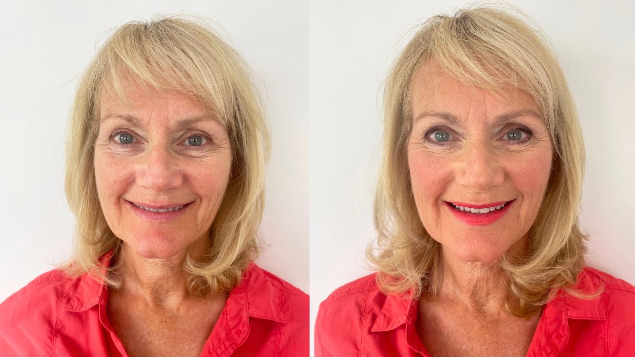 A Simple Makeup Look In Under 10 Minutes - Makeup For Older Women