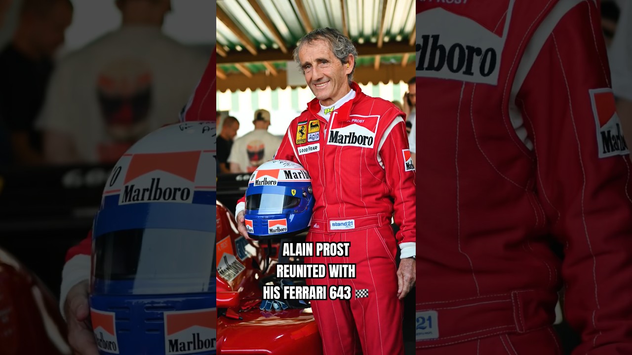 Alain Prost back in the Ferrari 643 🏁 