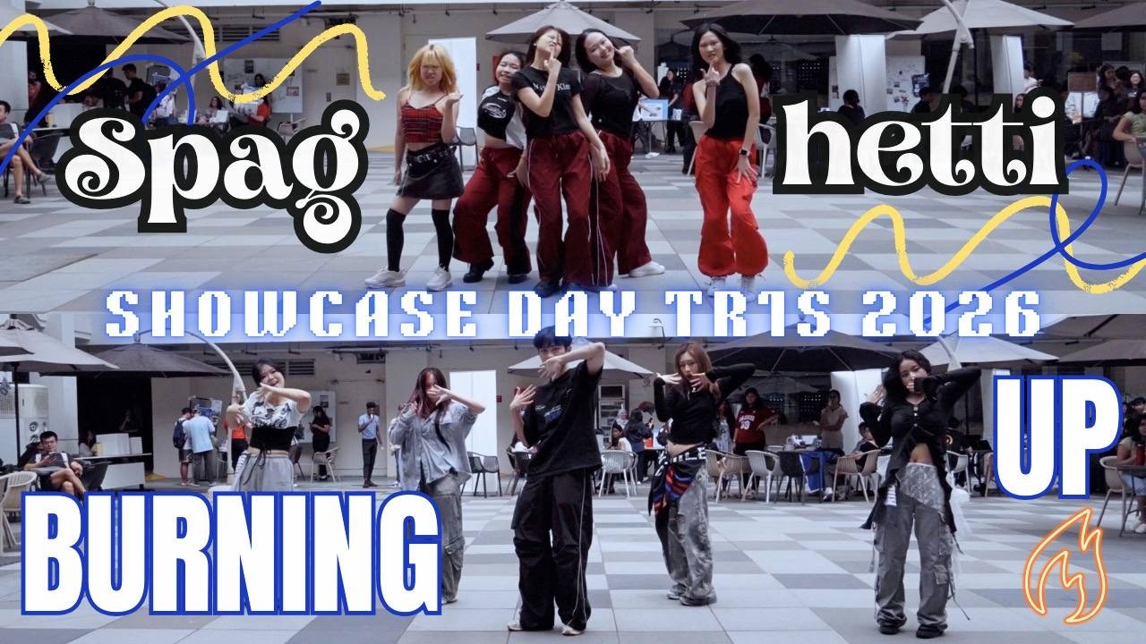LE SSERAFIM - 'SPAGHETTI' & MEOVV - 'BURNING UP' | SHOWCASE DAY TR1S'26 | JCUS Dance | SINGAPORE