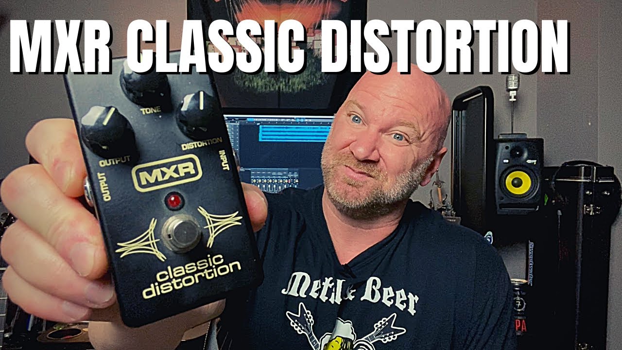 MXR Classic Distortion Pedal - From Classic Rock to Heavy Metal