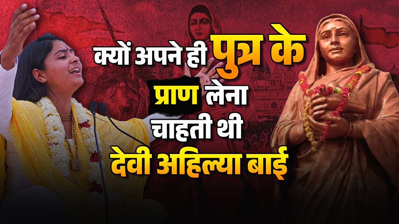क्यों अपने ही पुत्र के प्राण लेना चाहती थी देवी अहिल्या बाई 🙏 Devi Gausuta Anjali Ji   Devi Gausuta