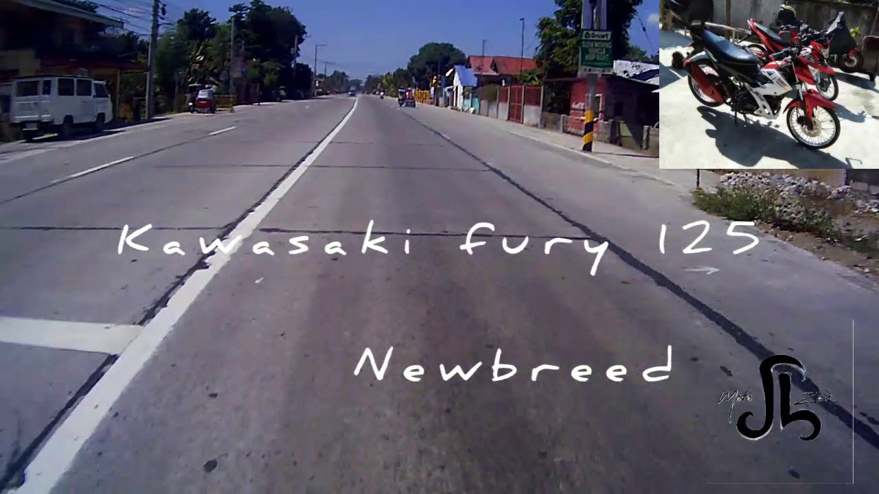 Kawasaki fury 125 newbreed topspeed (all stock)