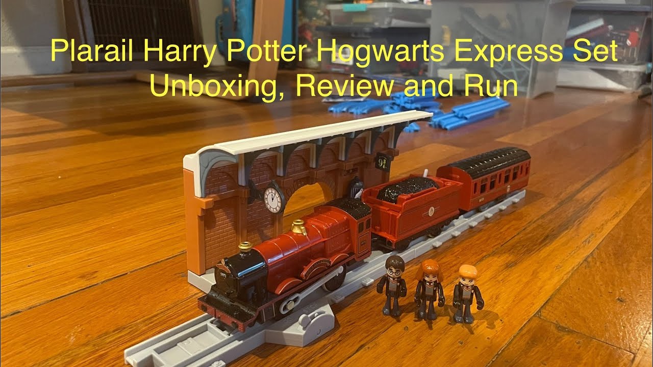 Plarail Harry Potter Hogwarts Express set Unboxing, review and run
