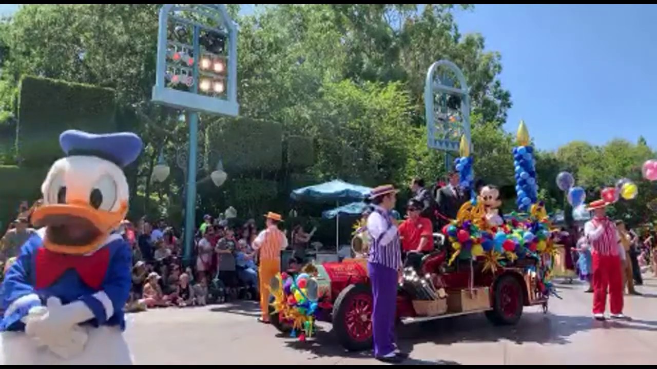 LIVE - Disneyland 64th Birthday Cavalcade Celebration