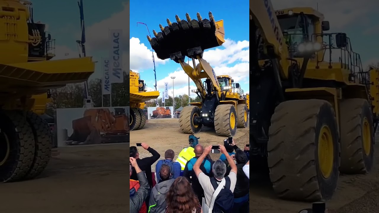 Biggest wheel loader at Bauma!