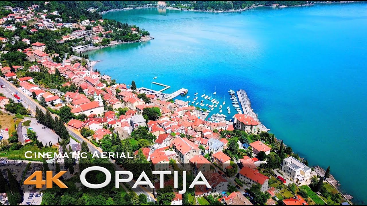 OPATIJA 4K Drone 🇭🇷 Abbazia Sankt Jakobi | Croatia Hrvatska Istria | Extended Version