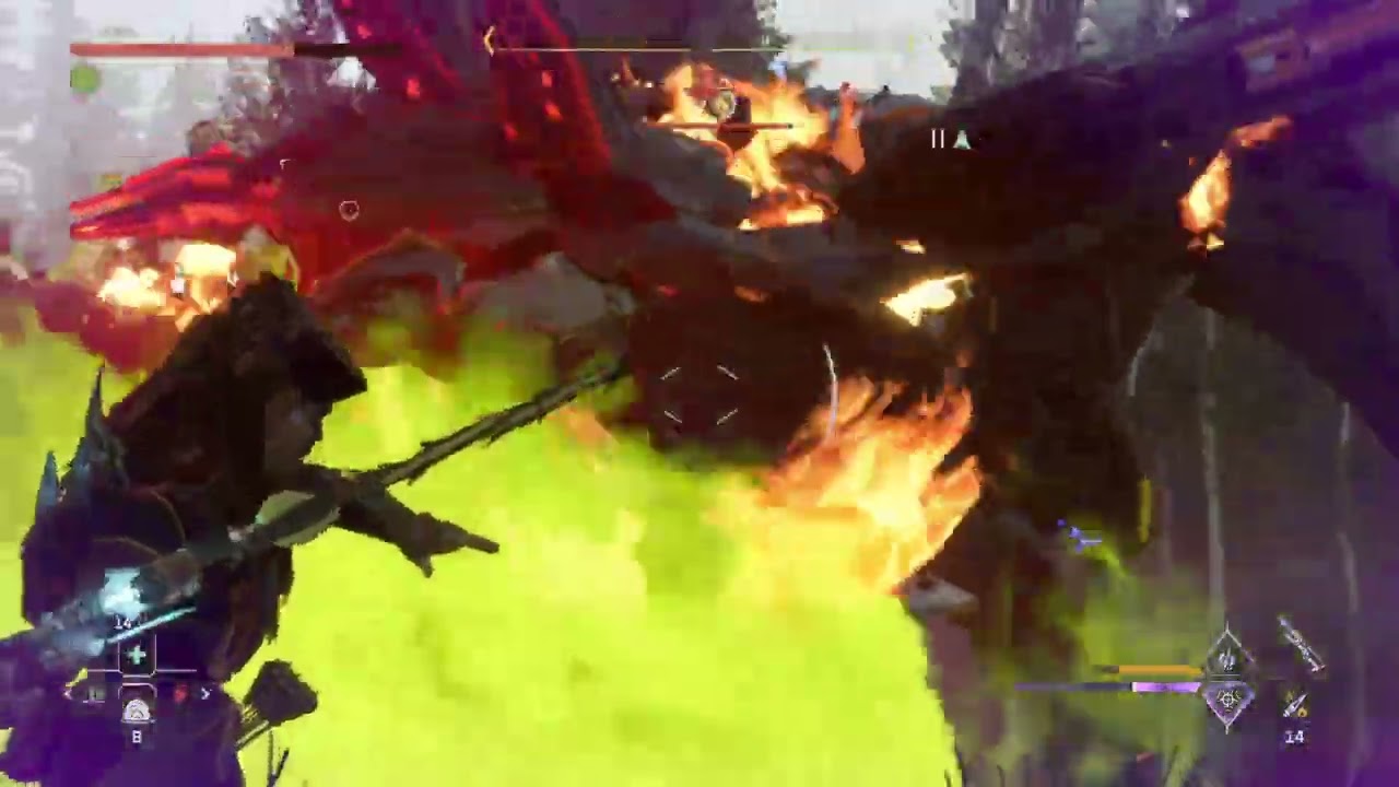 Horizon Forbidden West - Vindicator Spike Thrower is so OP - Very Hard - Dreadwing Boss Fight