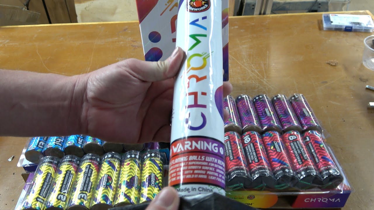Корпуса баллончиков Chroma от Red Apple Fireworks