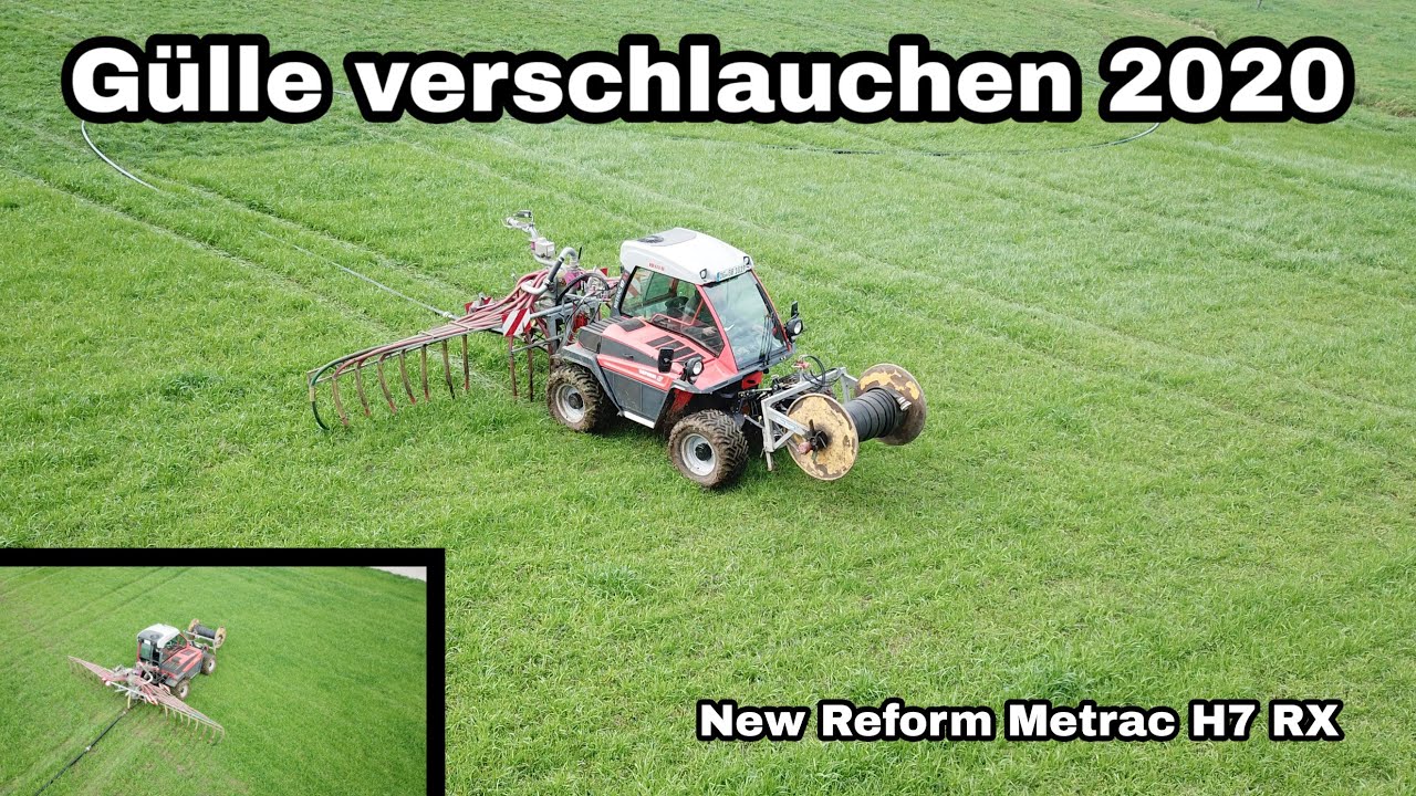 GÜLLE VERSCHLAUCHEN 2020 | Reform Metrac H7 RX + Schleppschlauchverteiler