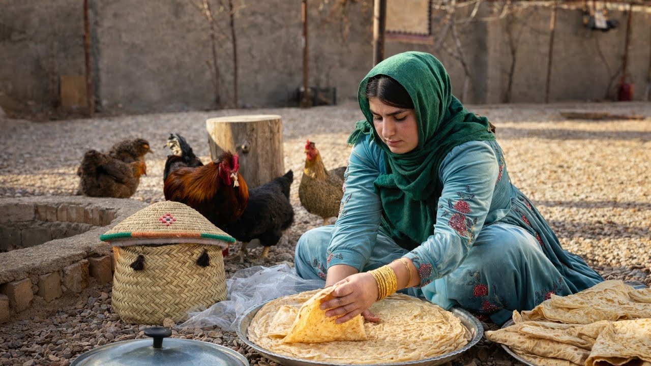Traditional Village Bread | Real Rural Life🔥🍞