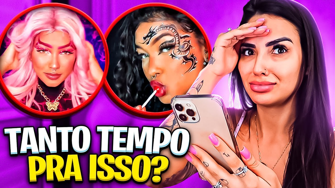REAGINDO AOS CHALLENGES DA LISA BARCELOS!! TÁ PASSADA?