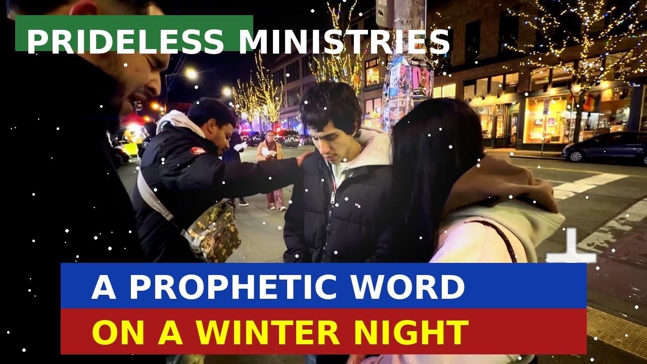 Young Couple Receives a Prophetic Word and Gives Their Life to Jesus