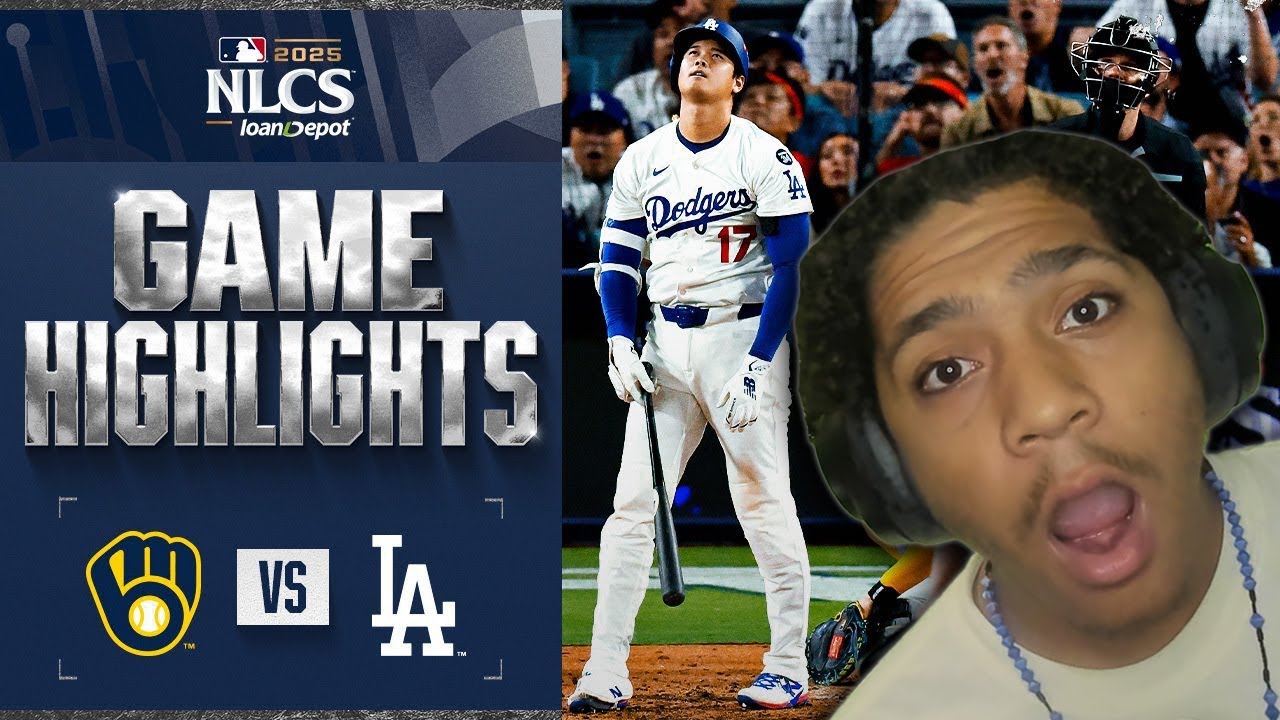 Shohei Ohtani single handedly ended the Brewers season! NLCS Reaction