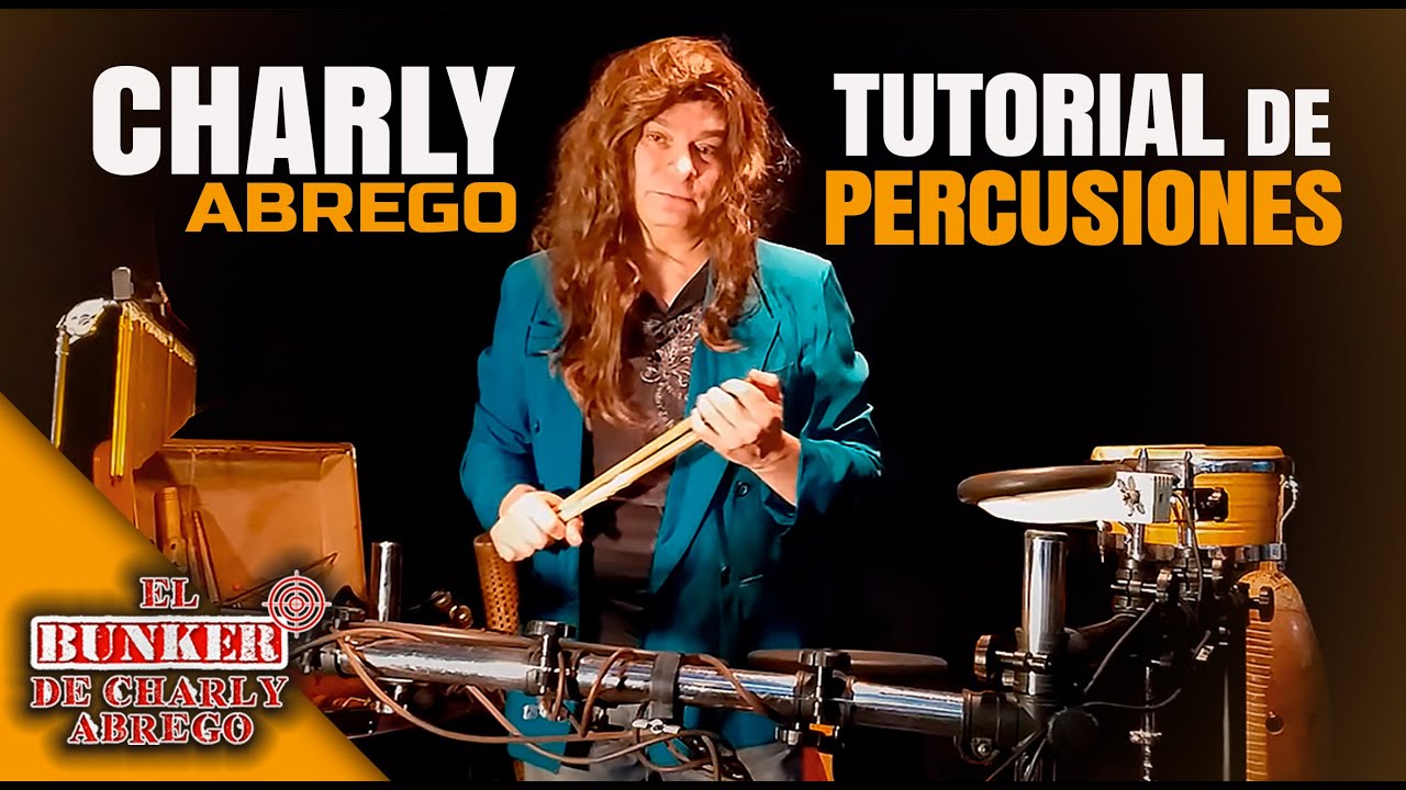 Charly Abrego nos da cátedra de como se tocaban las percusiones eléctricas