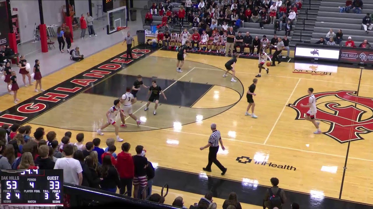 Oak Hills High School vs Sycamore High School Mens Varsity Basketball