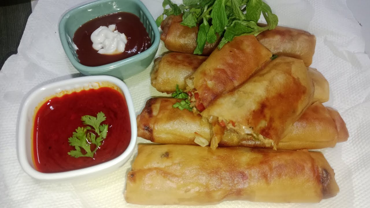 Crispy chicken roll #Swaad by anisa #cooking video #easy and tasty recipe #trenidng #video