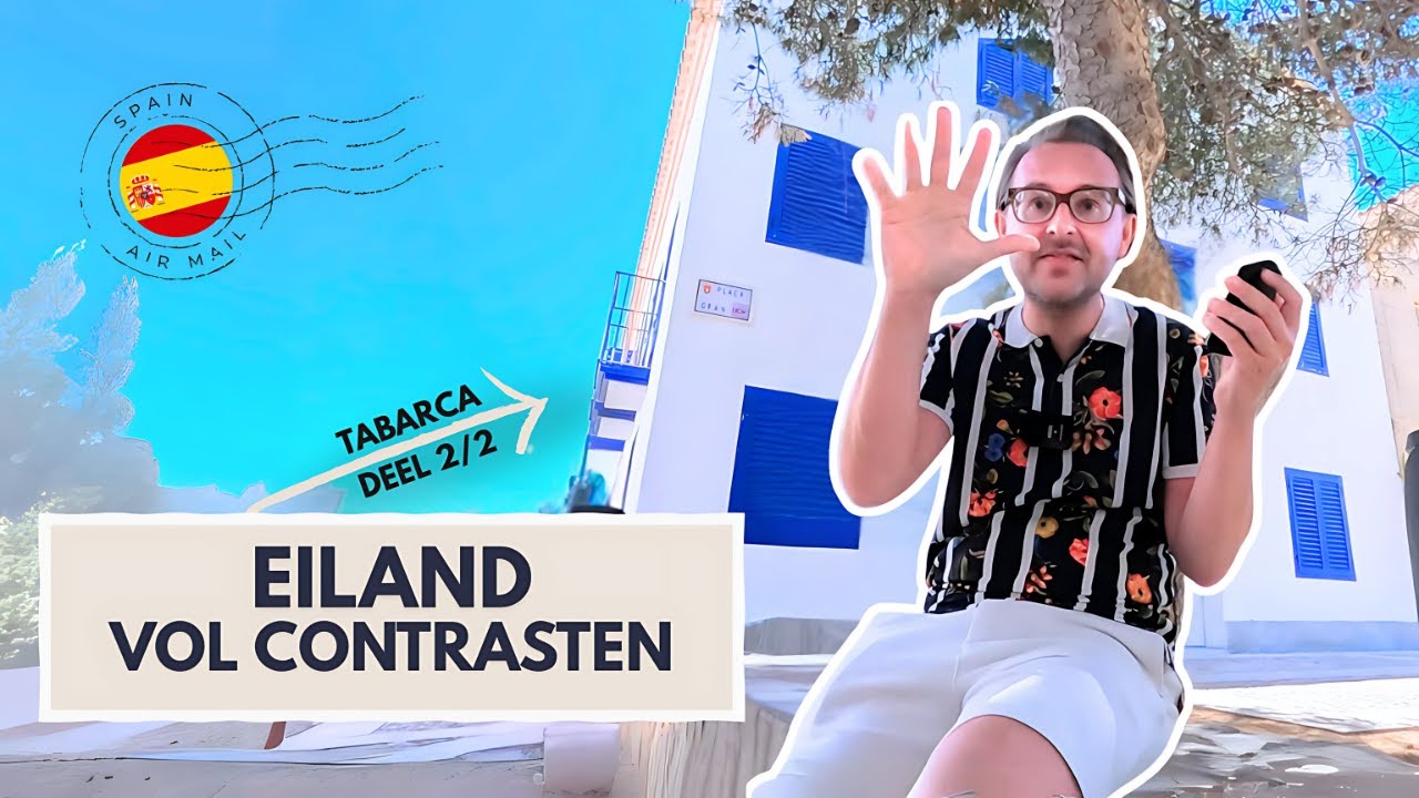 Het KLEINSTE BEWOONDE EILAND Van Spanje: Tabarca Island ☠️