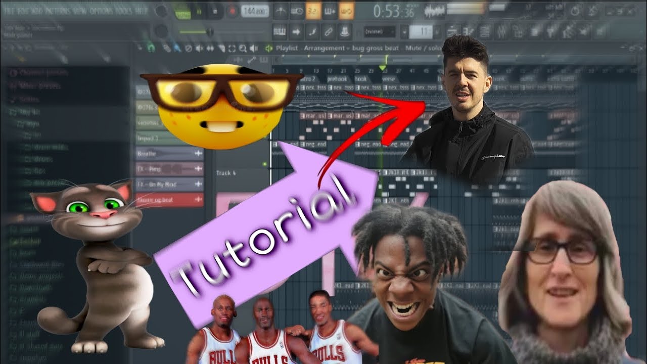 *tutorial* how to make beats like lilac x yandere x waifu x lovbug type beats free flp maybe