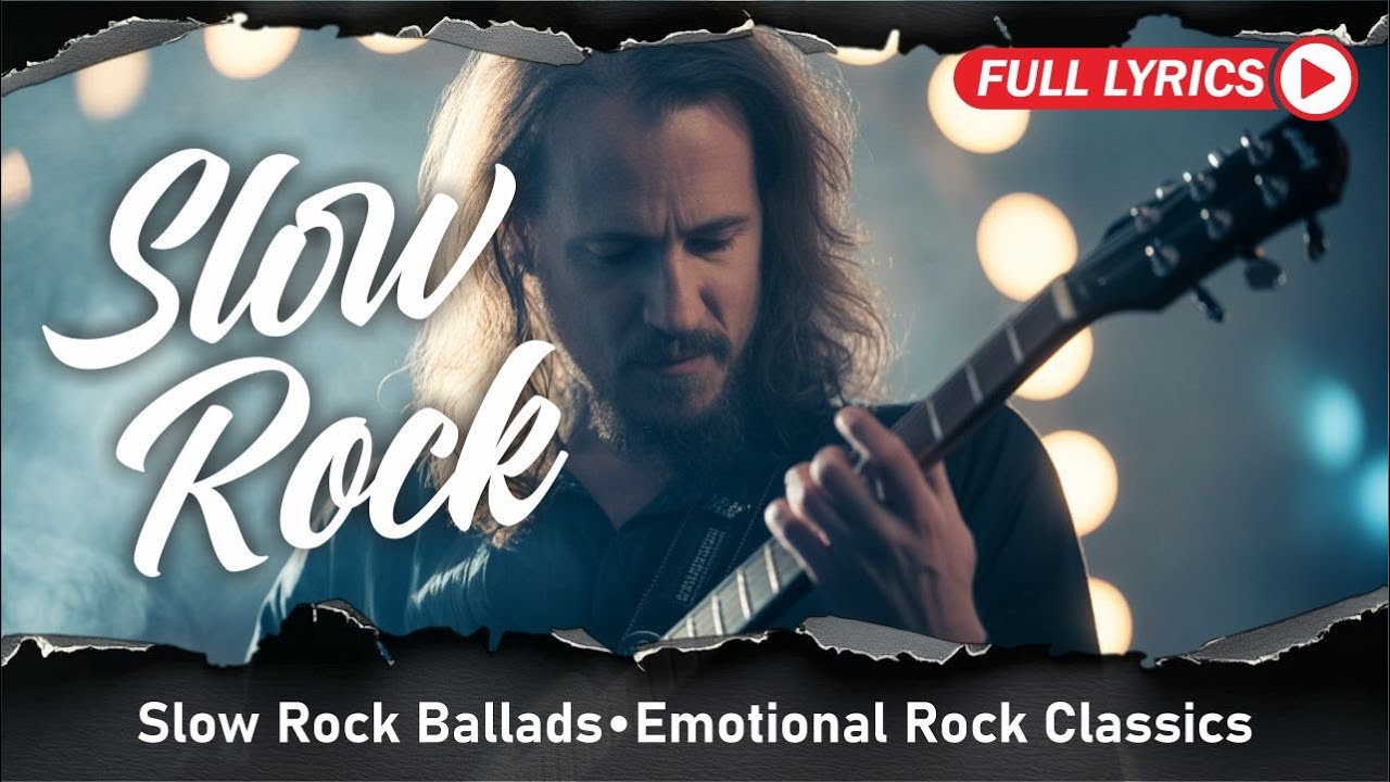 100 Legendary Slow Rock Ballads for Romantic and Emotional Souls With Lyrics
