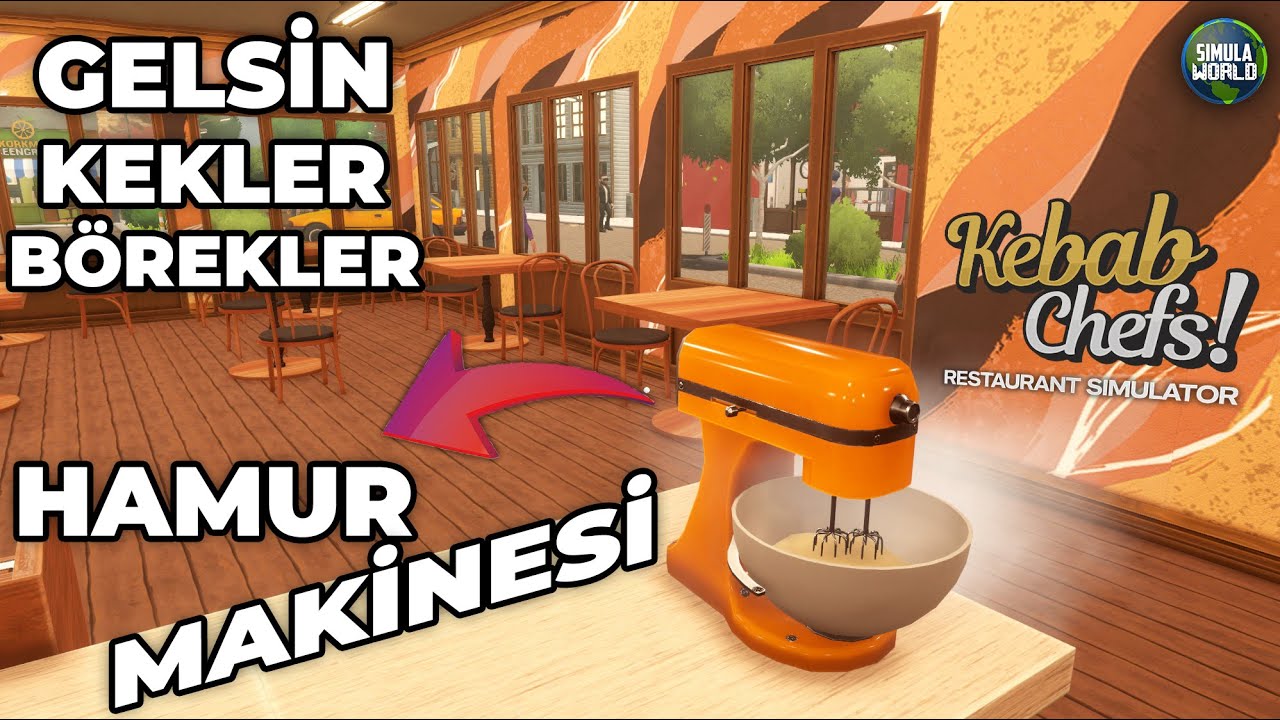 HAMUR MAKİNESİ ALDIM | 🥯 YEPYENİ TARİFLER | KEBAB CHEFS RESTAURANT SIMULATOR