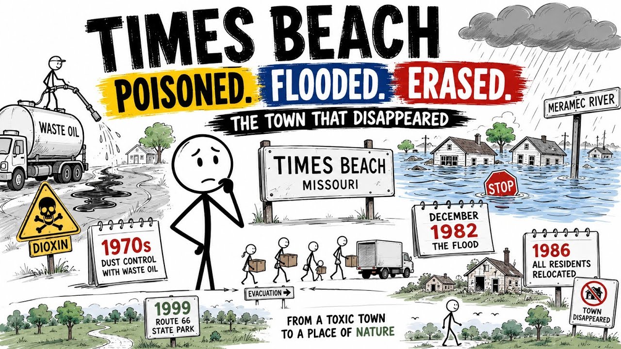 Times Beach: The Town That Was Poisoned, Flooded and Erased