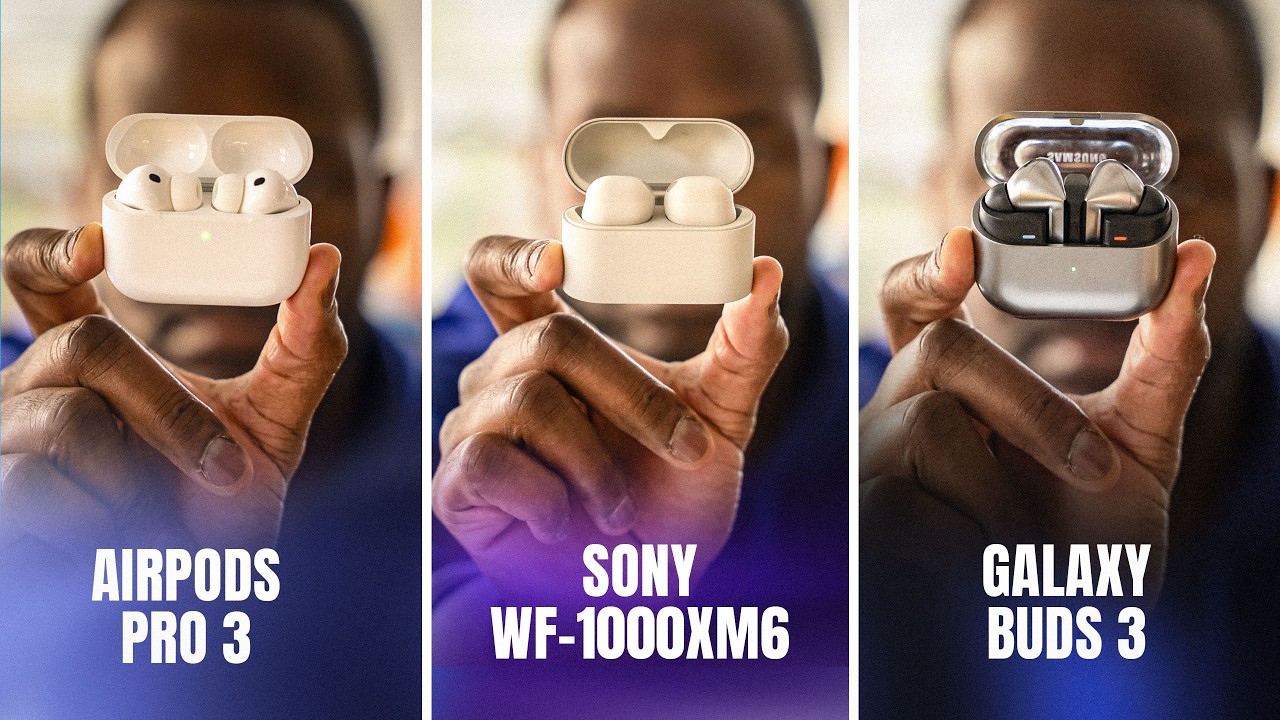 Sony WF-1000XM6 vs AirPods Pro 3 vs Galaxy Buds 3 Pro: 1 Month Later